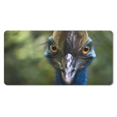 Produktbild von MuchoWow® Mauspad Mousepad Nahaufnahme eines Kasuars 60x30 cm - Mousepads - Maus Mat - Pad - Mausunterlage - Nachhaltig