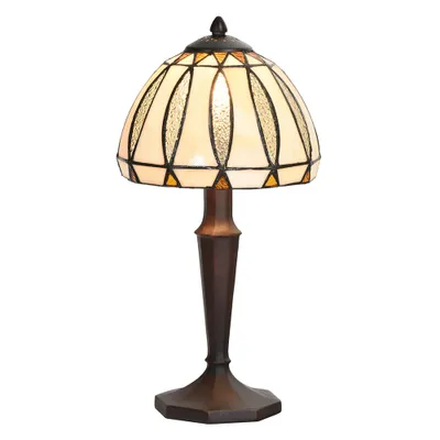 Produktbild von LumiLamp Tischlampe Tiffany Ø 19x40 cm E14-40W Multi