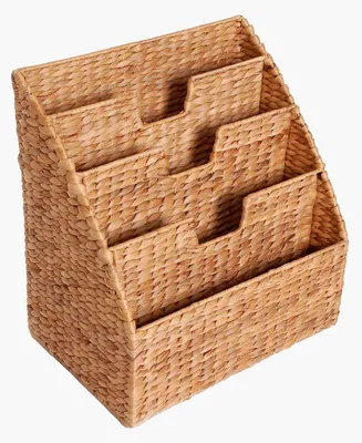 Immagine prodotto di Portariviste REGO in giacinto d'acqua naturale 37x25x40 cm