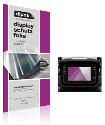 Produktbild von 2x Schutzfolie für Honda NC750X klar Displayschutzfolie Folie Display Schutz dipos