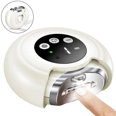 Produktbild von Elektrischer Nagelknipser für Finger- und Fußnägel, 3-in-1 automatischer Nagelschneider,mit Auffangfach, für Erwachsene und Senioren geeignet