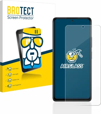 Produktbild von BROTECT Schutzglas für Xiaomi Redmi Note 10 Pro / Max Schutzfolie Panzer Folie Glas Display Schutz klar