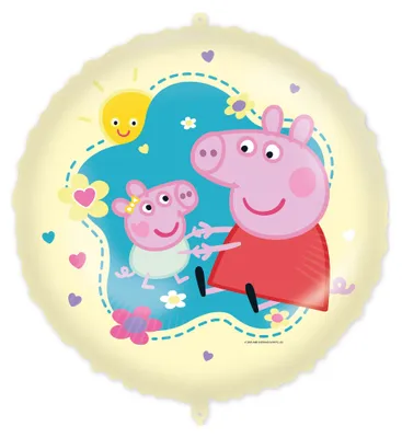 Produktbild von 18"/Ø46cm Folienballon "Peppa Pig"