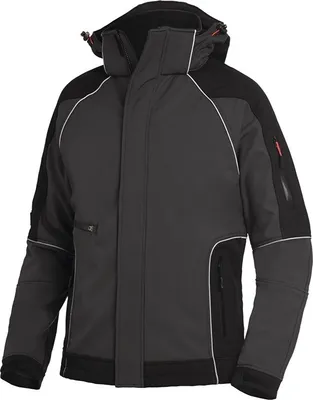 Produktbild von FHB Softshell-Jacke Walter Größe L anthrazit-schwarz 96% Polyester , 4% Elasthan - 78518 FB.1221