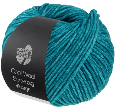 Produktbild von Lana Grossa - Cool Wool Superbig Vintage 7279 petrol