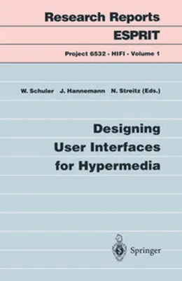 Produktbild von Designing User Interfaces for Hypermedia