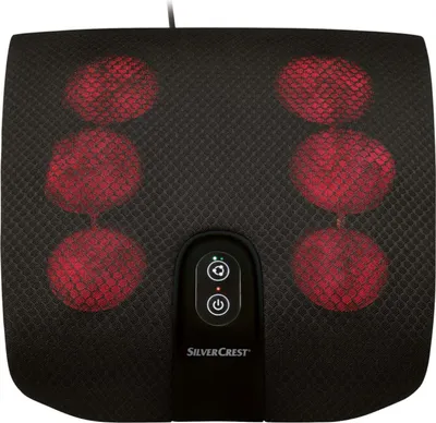 Produktbild von Silvercrest Shiatsu Fußmassagegerät mit Wärmefunktion 18 rotierende Massageköpfe