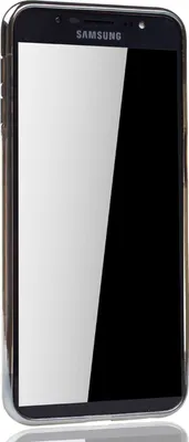 Zdjęcie produktu dla Etui na telefon Samsung Galaxy J6+ Plus Silver - Clear - silikonowe etui z TPU w kolorze przezroczystego srebra
