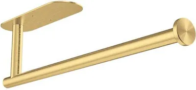 Produktbild von Küchenrollenhalter aus Edelstahl – Wandmontage, selbstklebend