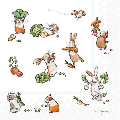 Produktbild von LITTLE FARMERS Lunch-Servietten