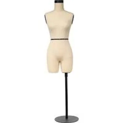 Obrázok produktu pre Polovičná figurína ženskej postavy, 43 cm, zo sklenených vlákien, na šitie