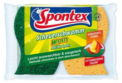 Produktbild von Spontex - Scheuerschwamm Anti-Fett für robuste Oberflächen - 19321024