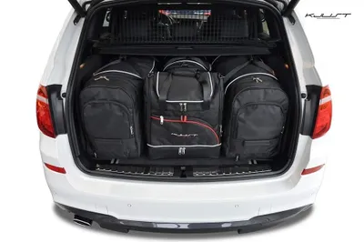 Produktbild von Bmw X3 2010-2017 Kofferraumtaschen Set 4 Stk