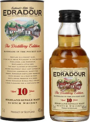 Produktbild von Edradour 10 Years Old 40% Vol. 0,05l in Geschenkbox