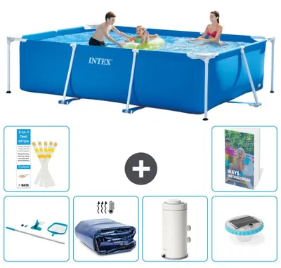 Immagine prodotto di Piscina fuori terra rettangolare - 300x200x75 cm - composta da 5 elementi - modello S131