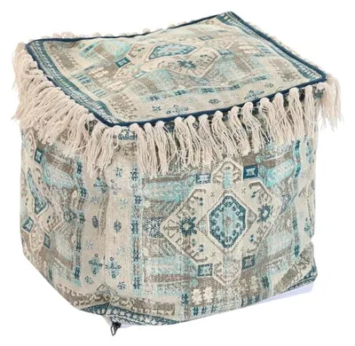 Sitzsack 46x46x46 cm Baumwolle/Polyester beige