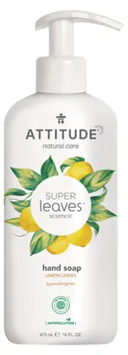 Productafbeelding van ATTITUDE Super Leaves Vloeibare Handzeep met Citroenblad Extract