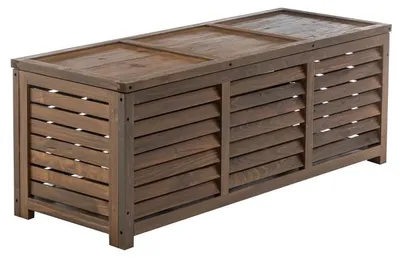 Obrázok produktu pre Kondela Záhradný úložný box Ladam - hnedá