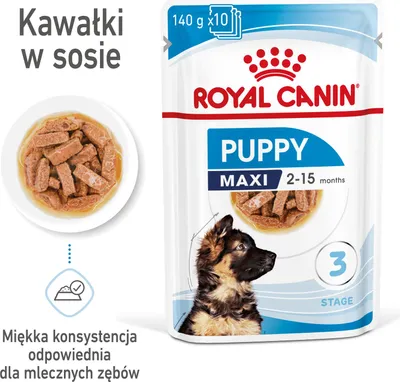 Zdjęcie produktu dla ROYAL CANIN Maxi Puppy 10x140g