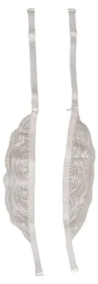 Zdjęcie produktu dla Odpinane ramiączka damskie LOVABLE do biustonoszy, topów itp., z koronki, regulowane, zapinane z tyłu, model L06RT, rozmiar uniwersalny – ONE SIZE, 86% poliamid, 14% Elasthan