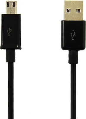 Obrázok produktu pre Economy Usb Kábel Micro Čierny Koncovka 8 Mm 2 A