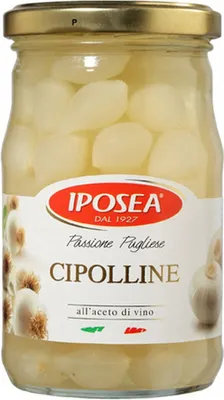 Produktbild von Kleine Zwiebeln in Weinessig 290g - IPOSEA