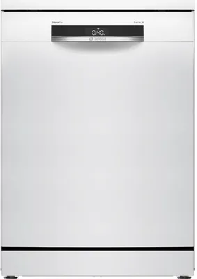 Produktbild von Bosch Serie 6 SMS6ZCW12F, Freistehend, Standardgröße (60 cm), Weiß, Weiß, Tasten, 7,75 m