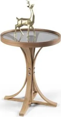 Immagine prodotto di Tavolino da salotto 50x62 cm tavolo tavolo in vetro tavolino di design