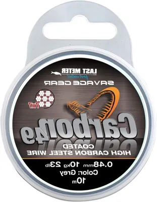 Productafbeelding van Gecoat Staaldraad - Vistackle Draad - Vissen - 49 Strengen - 10m 0.48mm - Grijs