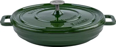 Produktbild von Sallys Gusseisentopf Samira - Hunter Green Majolika