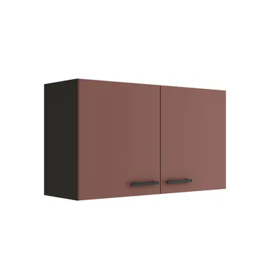 Produktbild von Optifit Hängeschrank Nizza407 BxTxH 100 x 34,6 x 57,6 cm rostrot matt zerlegt KUNI O106-9+