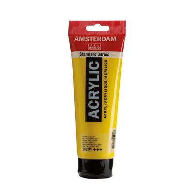 Obrázok produktu pre Amsterdam 17092682, Žltá, Akrylová farba, Tekutina a gél, 120 ml