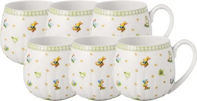 Produktbild von Villeroy & Boch Easter Delight Henkelbecher 0,35l Set6