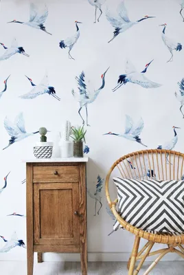 Produktbild von Coloray Fototapete 360x250 cm An Einer Wand Latex Latextapete - UTENIL CRANES FAIRYTALE.