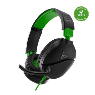 Produktbild von Turtle Beach Recon 70, Kabelgebunden, Gaming, 20 - 20000 Hz, 571,5 g, Kopfhörer, Schwarz, Grün