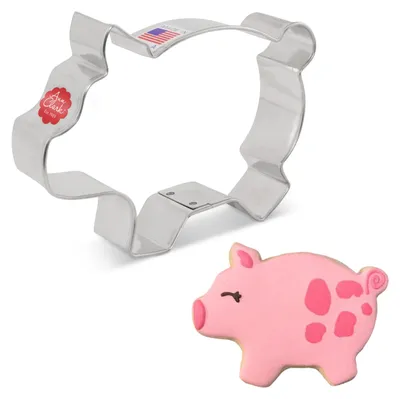 Ausstechform Schwein 10,8 cm aus Stahl