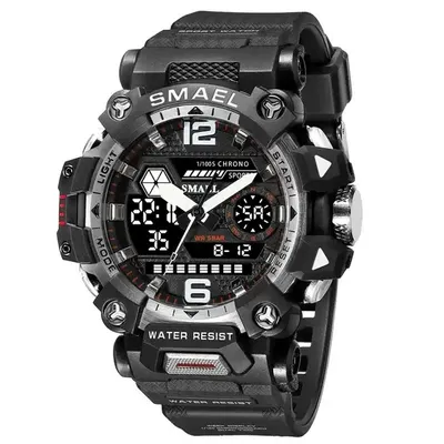 Produktbild von SMAEL GR-29430 Uhr – Elegante Herrenuhr Schwarz/Silber KP29430
