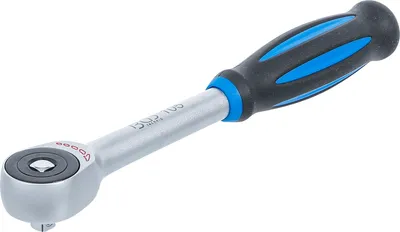 Immagine prodotto di Cricchetto reversibile BGS con uscita twist grip attacco quadro 6,3 mm (1/4") - 105