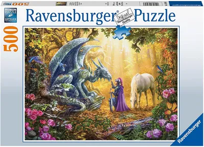 Produktbild von Ravensburger Puzzle 16580 - Drachenflüsterer - 500 Teile Puzzle für Erwachsene und Kinder ab 12 Jahren