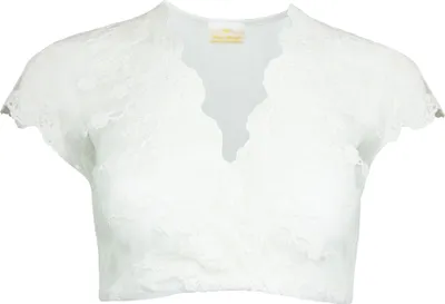 Produktbild von Pierre Marcel Spitzen Dirndlbluse Hjördis - Ecru Größe: 40