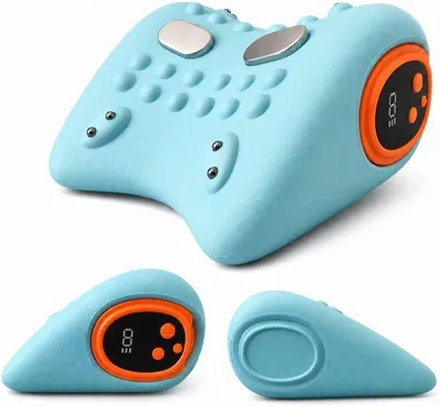 Produktbild von Nackenmassagegerät mit Wärme, kabelloses, elektrisches Massagekissen für Nacken und Schultern – 3 Modi
