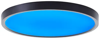 Produktbild von Brilliant G80650/76 Lotti Deckenleuchte LED 30 cm Kunststoff schwarz/weiß LED integriert