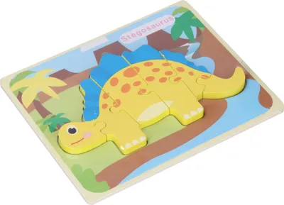 Image de Puzzle dino en bois