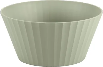 Produktbild von Obst- und Salatschüssel grüner Kunststoff, Durchmesser 25cm, Höhe 12cm