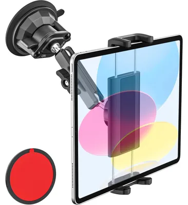 Produktbild von Tablet-Halterung für das Auto mit starkem Saugnapf und 360° Drehung