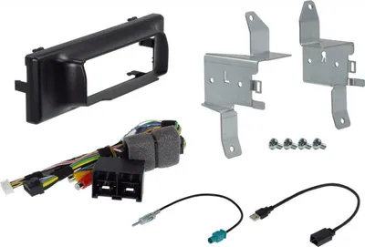 Produktbild von Alpine KIT-F9FO-TRA 9-Zoll (1-DIN) Einbauset für Ford Transit Custom ab 2018 mit Alpine Halo 9
