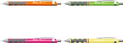 Zdjęcie produktu dla Ołówek automatyczny Rotring Tikky 0,7 mm, neon zielony korpus