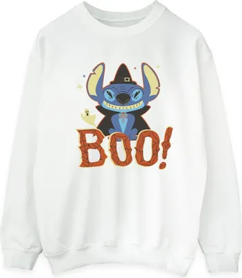 Produktbild von Disney - "Boo!" Sweatshirt für Herren BI31382 (L) (Weiß)