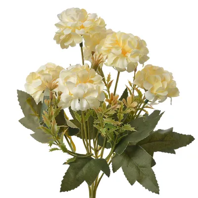 Produktbild von Clayre & Eef Kunstblume 30 cm Gelb Kunststoff