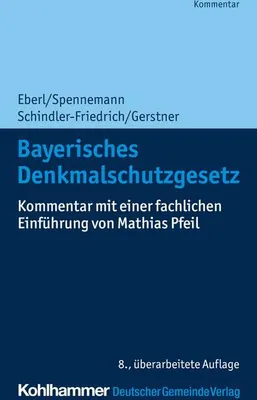 Immagine prodotto di Bayerisches Denkmalschutzgesetz